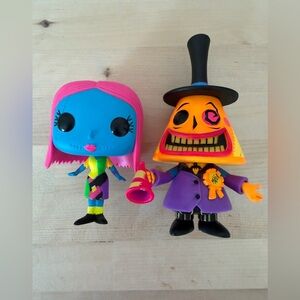 Funko Pop Nightmare Before Christmas Sally & Mayor Vinyl Figures Disney Sets
